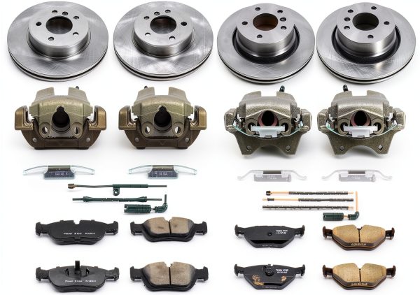 Power Stop KCOE873 Brake Pads for Cars Trucks-1