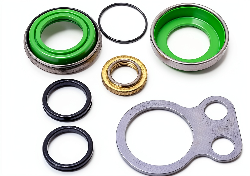 Installing Haldex Brake Cylinder Repair Kit Heavy Duty Aluminum on a wooden workbench