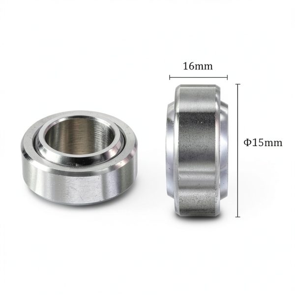 GE20C Spherical Plain Bearing Kozelo 2pcs 19.8 x 35 x 16 mm Steel-2