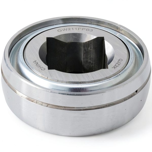 [2-Pack] GW211PPB3 - Agricultural Bearing - Disc Harrow Bearing - Square Bore: 1-1/2 in - Outer Diameter: 3.937 in Spherical - Width: 1.321 in-3