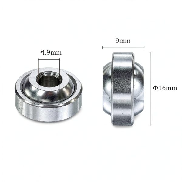 GEG5C Spherical Plain Bearing Kozelo 4.9x16x9mm Pre-Lubricated Radial-2