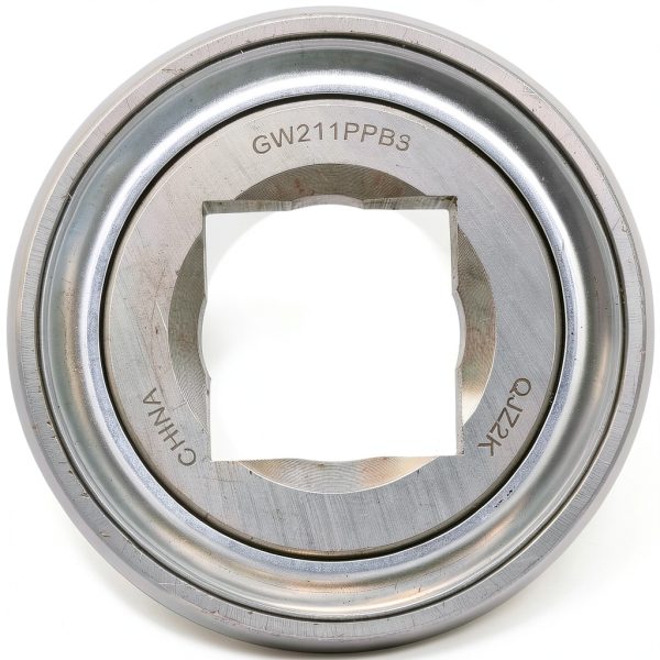 [2-Pack] GW211PPB3 - Agricultural Bearing - Disc Harrow Bearing - Square Bore: 1-1/2 in - Outer Diameter: 3.937 in Spherical - Width: 1.321 in-2