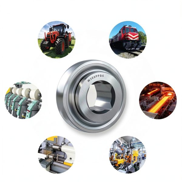 Disc Harrow Bearing 1" Square Bore NOOTO Roller Triple Lip Seal-6