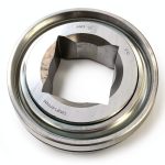 GW214PPB4 AG Disc Harrow Bearing 2" Square Bore DS214TTR4 3AS14-2D1 ID: 2", Square O D: 4.9213" / 125mm, Spherical Inner Outer Ring Width: 1.5625"-0