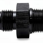 Vibrant Power 10133 Fitting Adapter 4 AN to 1/16 NPT Black Anodized-0